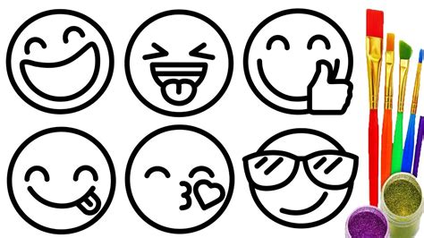 Emoji Coloring Pages Free Download On Clipartmag