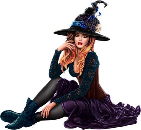 Tube Halloween Sorcière Png Bruja Witch Hexe Png