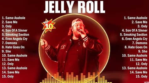 Jelly Roll Greatest Hits ~ Top 10 Songs Of The Weeks 2024 ~ Best