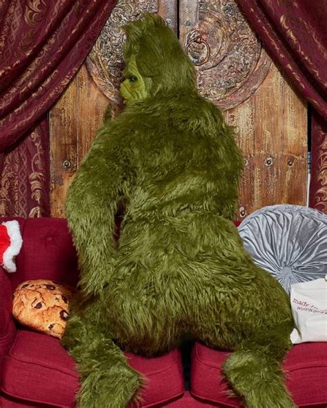 Ring The Alarm As The Grinch Bares It All In Naughty Christmas Photoshoot Small Joys