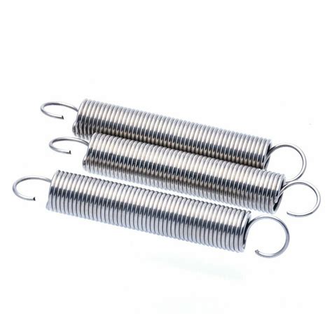 Extension Expansion Tension Spring Hook End Wire Dia 2mm Od 14mm 20mm L