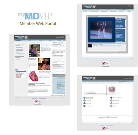 Mymdvip Medical Website Design Secure Healthcare Website Web