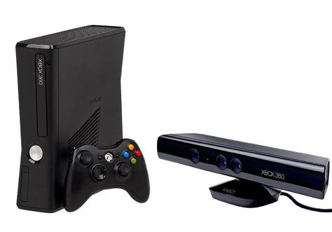 Restored Microsoft Xbox 360 Slim 250gb Console With Xbox Kinect Black