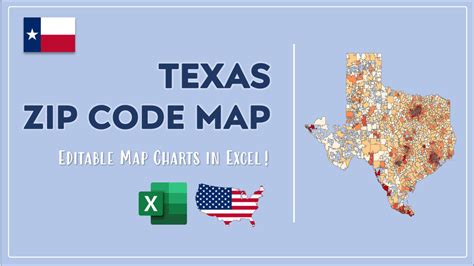 Texas 3 Digit Zip Code Map