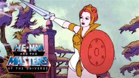 Teela Trains To Defend Grayskull He Man Official Masters Of The Universe Official Youtube