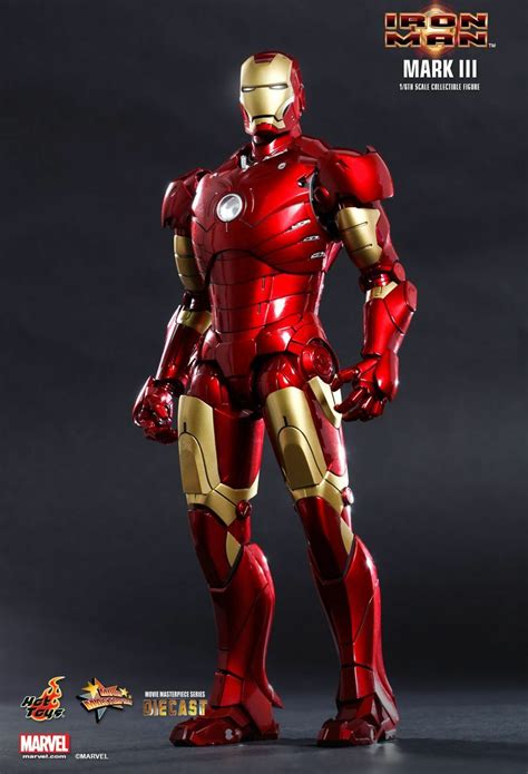 This is a fully test printed and built iron man mk3 suit. HOT TOYS 1/6 IRON MAN MARK III MK 3 DIECAST MMS256-D07 ...