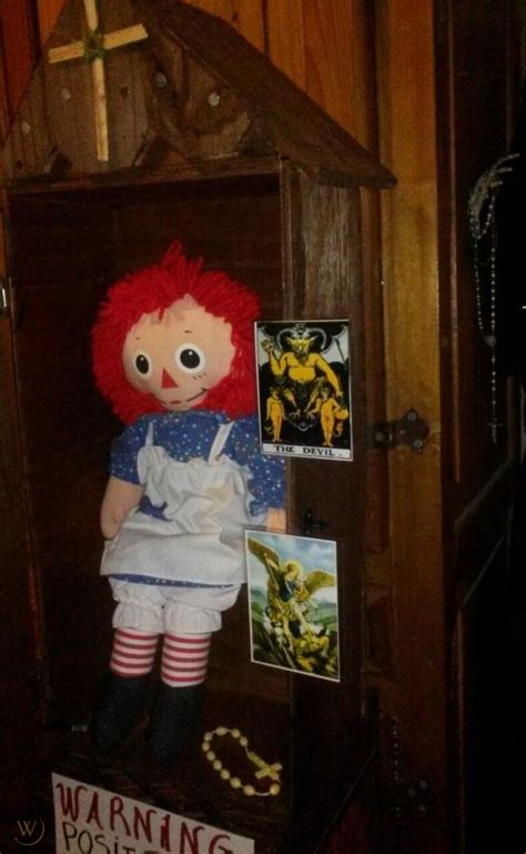 The Real Annabelle The Haunted Dollhorrorthe Conjuringmovie Prop