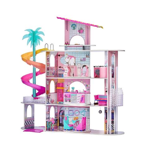 Lol Surprise Omg House Of Surprises New Real Wood Dollhouse In The