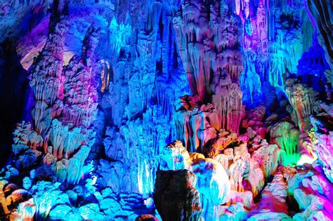 Reed Flute Cave Guilin Guangxi China Beautiful Places To Visit