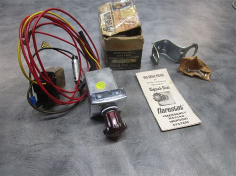 Vintage Emergency Flasher Switch Chevrolet Accessory Flarestat