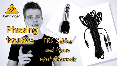 Phasing Issues Trs Cables And Mono Input Channels Youtube