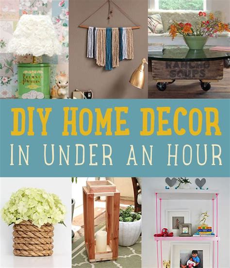 Get crafting ideas for home decor, like how to make craft projects for bedroom decorating ideas, living room decor projects, and kitchen decorating ideas. Quick Home Decor Project Ideas DIY Projects Craft Ideas ...