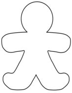 #simpleeverydaymom #gingerbreadmancrafts #kidscrafts #craftsforkids #kidsactivities #christmascrafts #xmascrafts Gingerbread man template | Teaching Resources