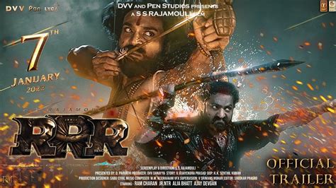 Rrr Official Concept Trailer Ntr Ram Charan Ajay Devgn Alia Bhatt