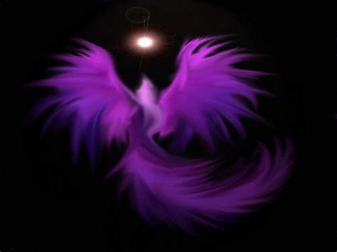 Purple Phoenix, Abstract, black, moon, phoenix, purple | Purple abstract, Abstract, Pink abstract