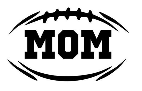 Custom Football Decal Sports Decal Personlized Decal Etsy Football
