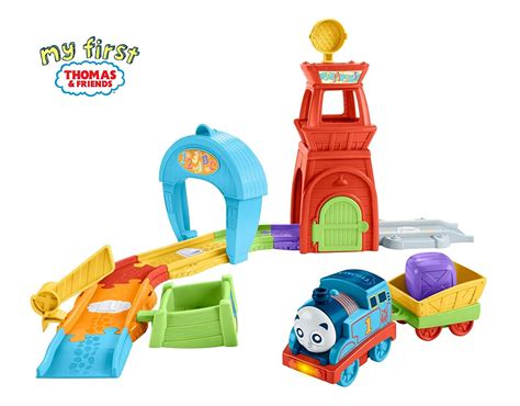 Polar express train track cutting practice. My First Thomas Railway Pals - Rescue Tower Train Set ...