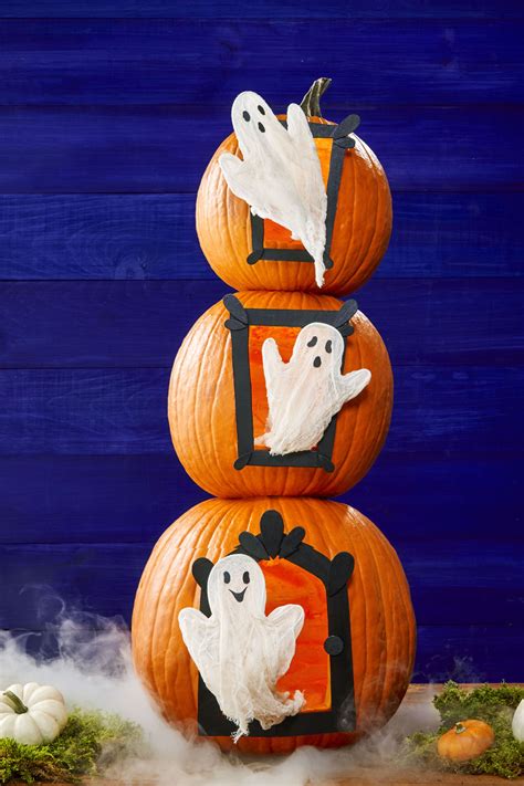Pumpkins make great autumn decorations, but sometimes carving them can be a hassle. 25 Best No Carve Pumpkin Decorating Ideas - Fun Designs ...