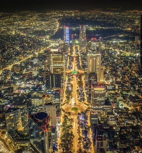 Mexico City at night. #city #cities #buildings #photography in 2020 | City, Night city, Mexico city