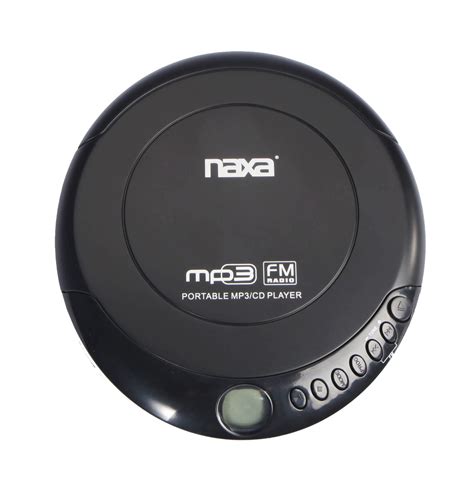 Slim Personal Mp3cd Player With 100 Second Anti Shock And Fm Scan Radio