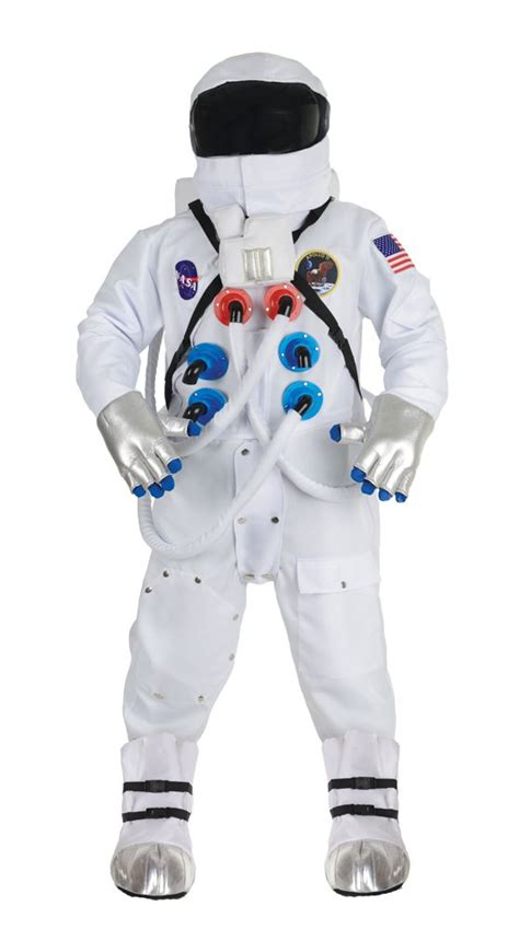 Astronaut Dlx Suit White Deluxe Halloween Costumes