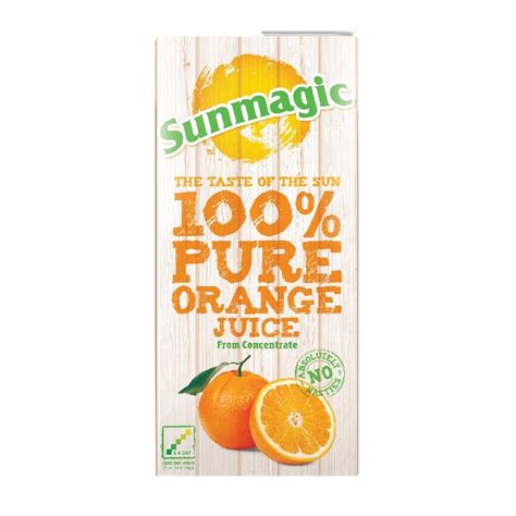 Pure Orange Juice 1 Litre Cartons 12 Pack A08067
