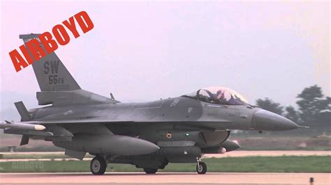 F 16 Sorties Osan Air Base Youtube