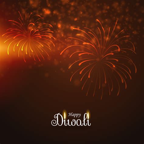 Happy Diwali Fireworks Display Download Vetores E Gráficos Gratuitos