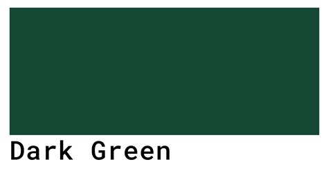 Dark Green Color Codes The Hex Rgb And Cmyk Values That You Need
