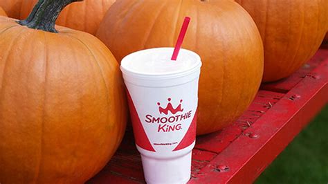 Smoothie King Blends Up New Organic Pumpkin Smoothies Chew Boom