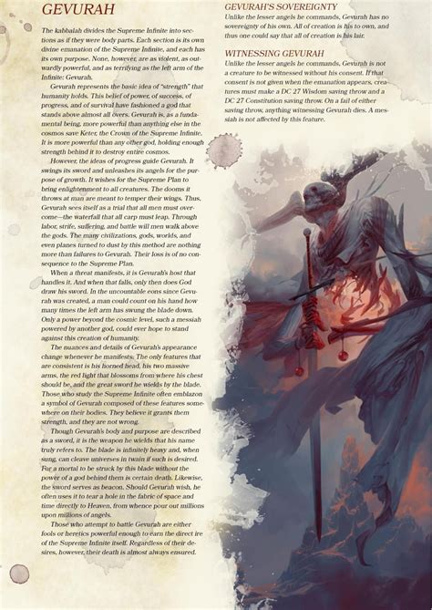 Dnd 5e Homebrew — Angel Compendium Angels By Stridert Dungeons And