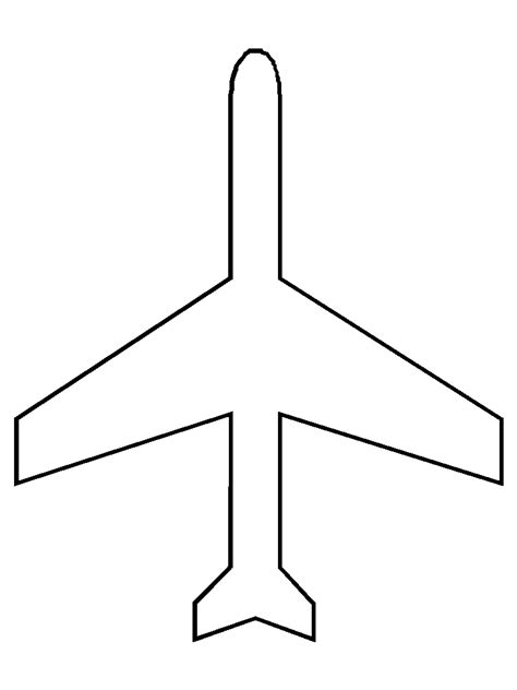 ✓ free for commercial use ✓ high quality images. 6 Best Images of Printable Airplane Cut Out Pattern ...