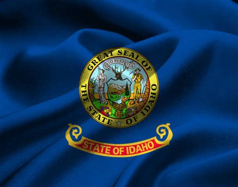 Top 60 Idaho State Flag Stock Photos Pictures And Images Istock