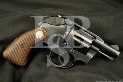 Colt Detective Special 38 Spl Dasa Double Action Revolver 1964 1967