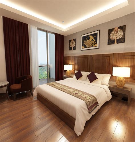 Wooden 3d Hotel Room Cgtrader