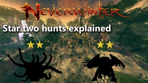 Neverwinter Star Two Hunts Explained Lost City Of Omu Youtube