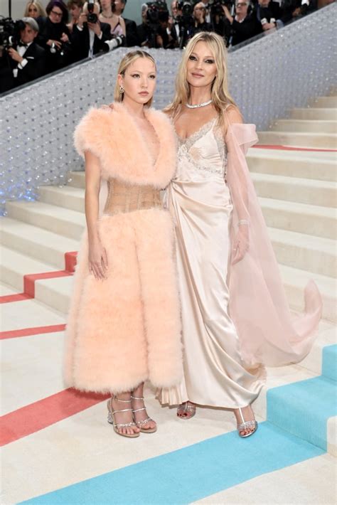 Kate Moss And Lila Moss At Met Gala Popsugar Celebrity Uk