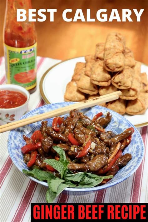 When only the absolute best chinese food will do! Best Calgary Ginger Beef Recipe | dobbernationLOVES