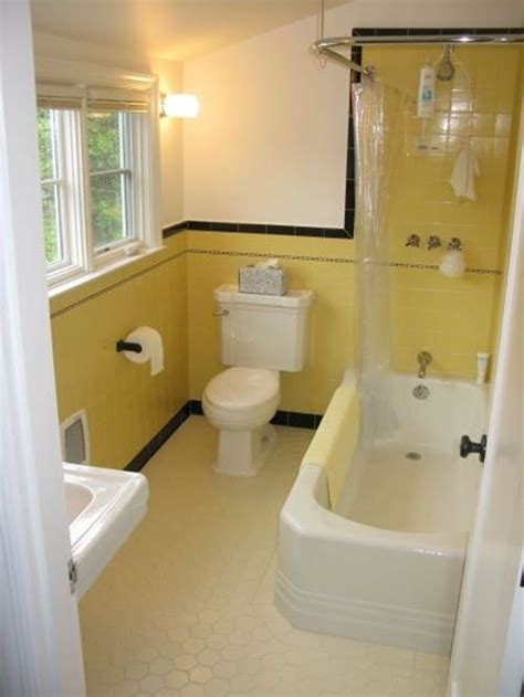 Look At The Retro Yellow Bathroom Tile Ideas That We Offer Below And