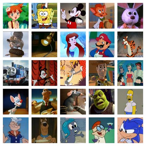 My Top 25 Favorite Animated Characters Of All Time By
