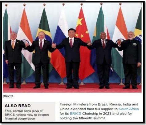 South Africa To Chair 15th Brics Summit In 2023