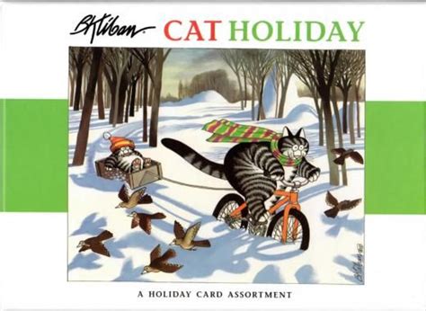 Klliban Cat Holiday Christmas Card Pack Cartoon Museum Shop Mural