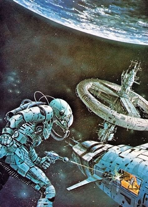 Vintage Science Fiction Illustration Myconfinedspace