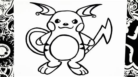 Como Dibujar A Raichu How To Draw Raichu Pokemon Youtube