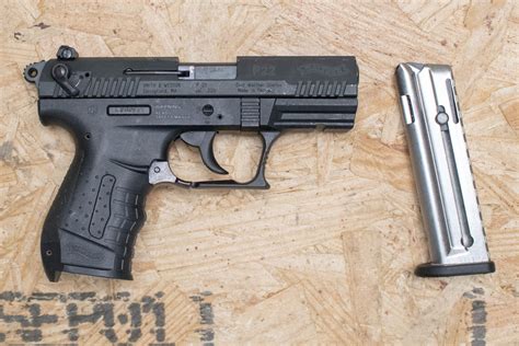 Walther P22 22 Lr Police Trade In Pistol With Ambidextrous Safety