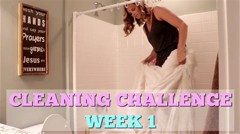 Cleaning Challenge Week 1 Clean With Me 10 Minute Cleaning