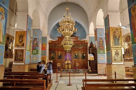 Greek Orthodox Basilica Of Saint George At Madaba St Georges Church