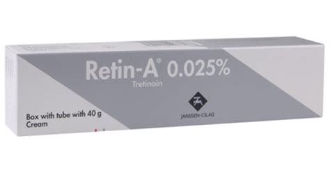 Buy Retin A Cream 0025 40g Meph Logistics