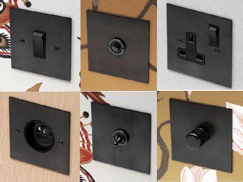 Rotary dimmers push in to switch on and off and rotate to dim or brighten. The antique bronze range from Forbes and Lomax, switches ...