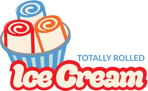 Ich Möchte Entscheiden Taiko Bauch Rolled Ice Cream Logo Eis Becken Wald